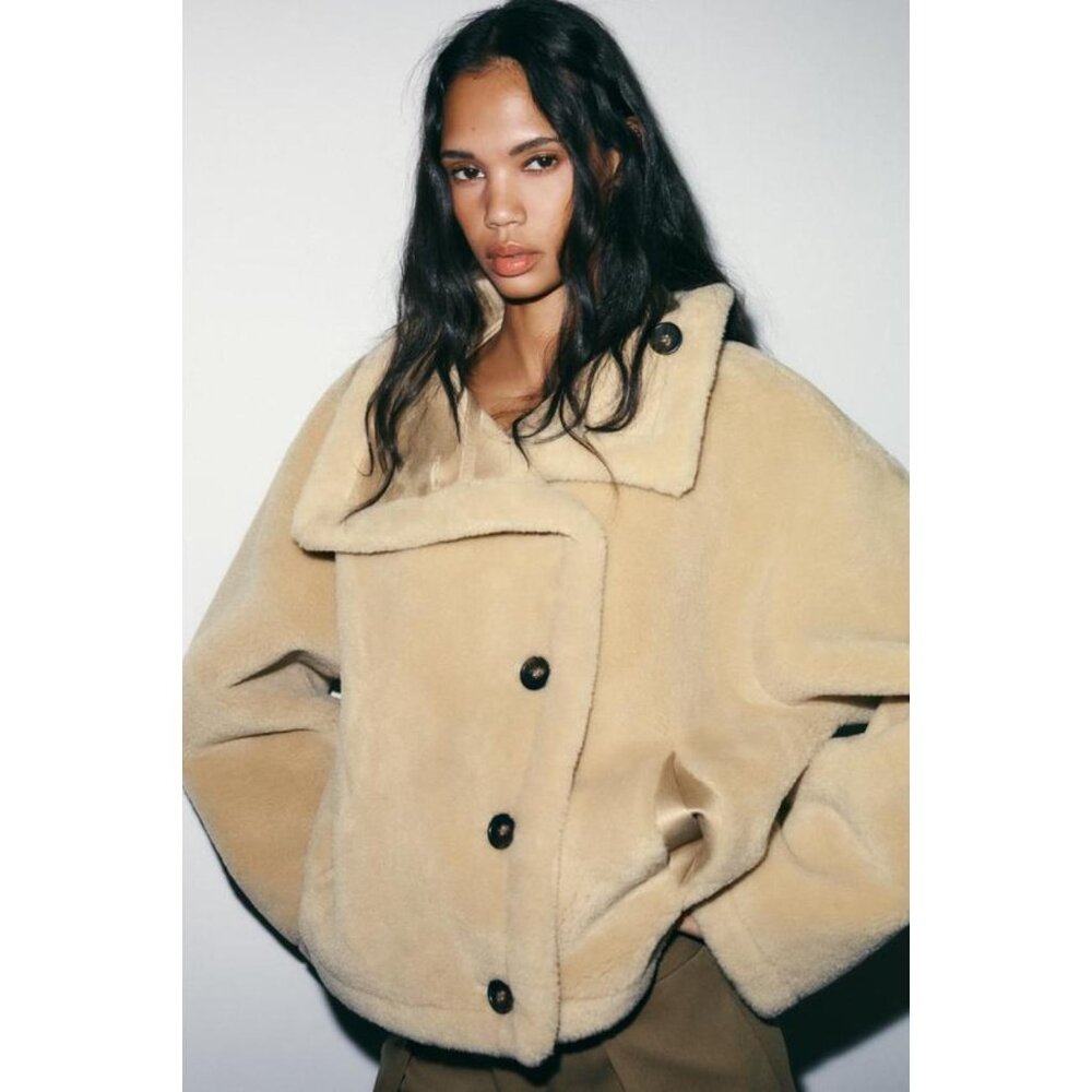 ZARA REVERSIBLE DOUBLE-FACED JACKET